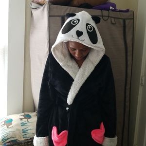 Panda bear house robe